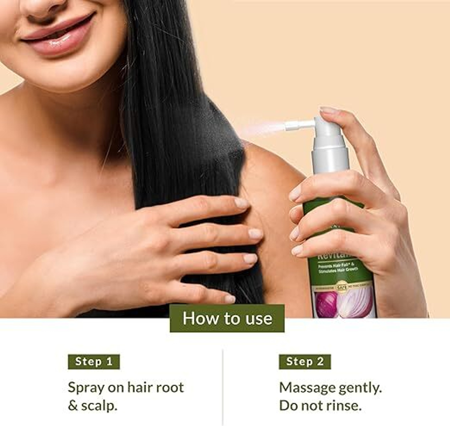 Image of Lotus Botanicals Red Onion Hair Revitalizer (100 ml)