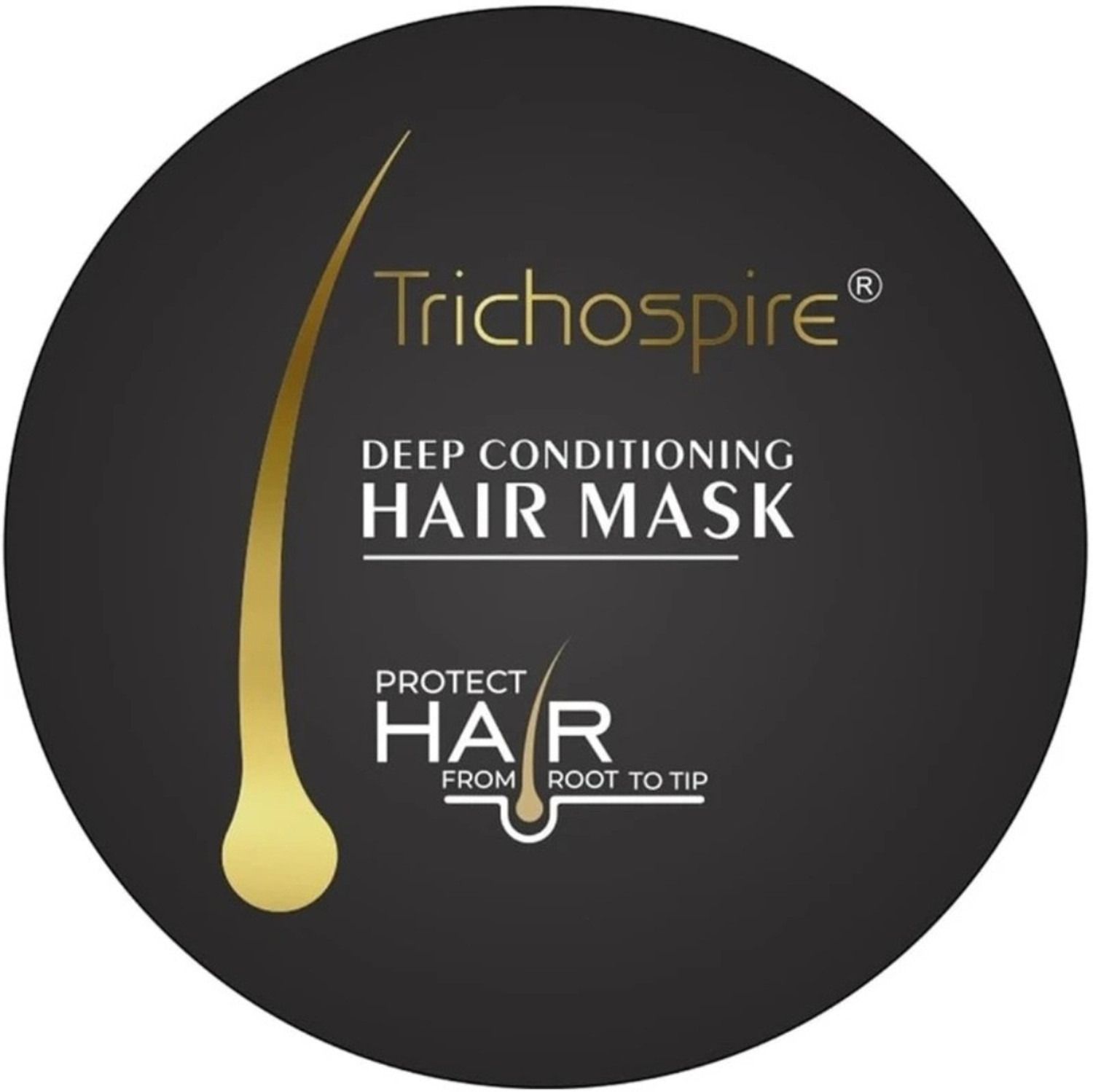 TRICHOSPIRES Deep Conditioning Hair Mask with Keratin, Argan Oil - Image 1
