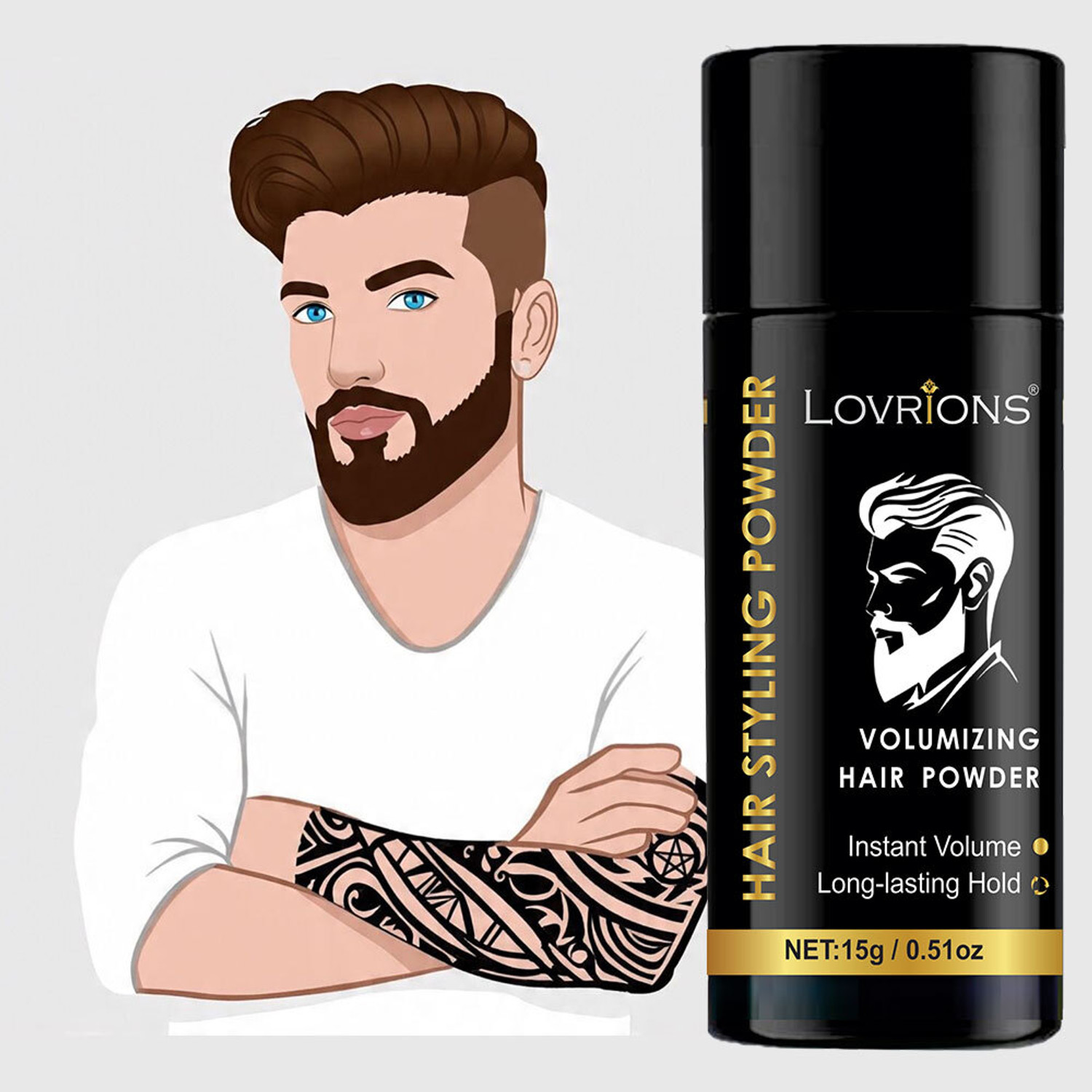 LOVRIONS Mattifying Volume Powder 15g - Image 1