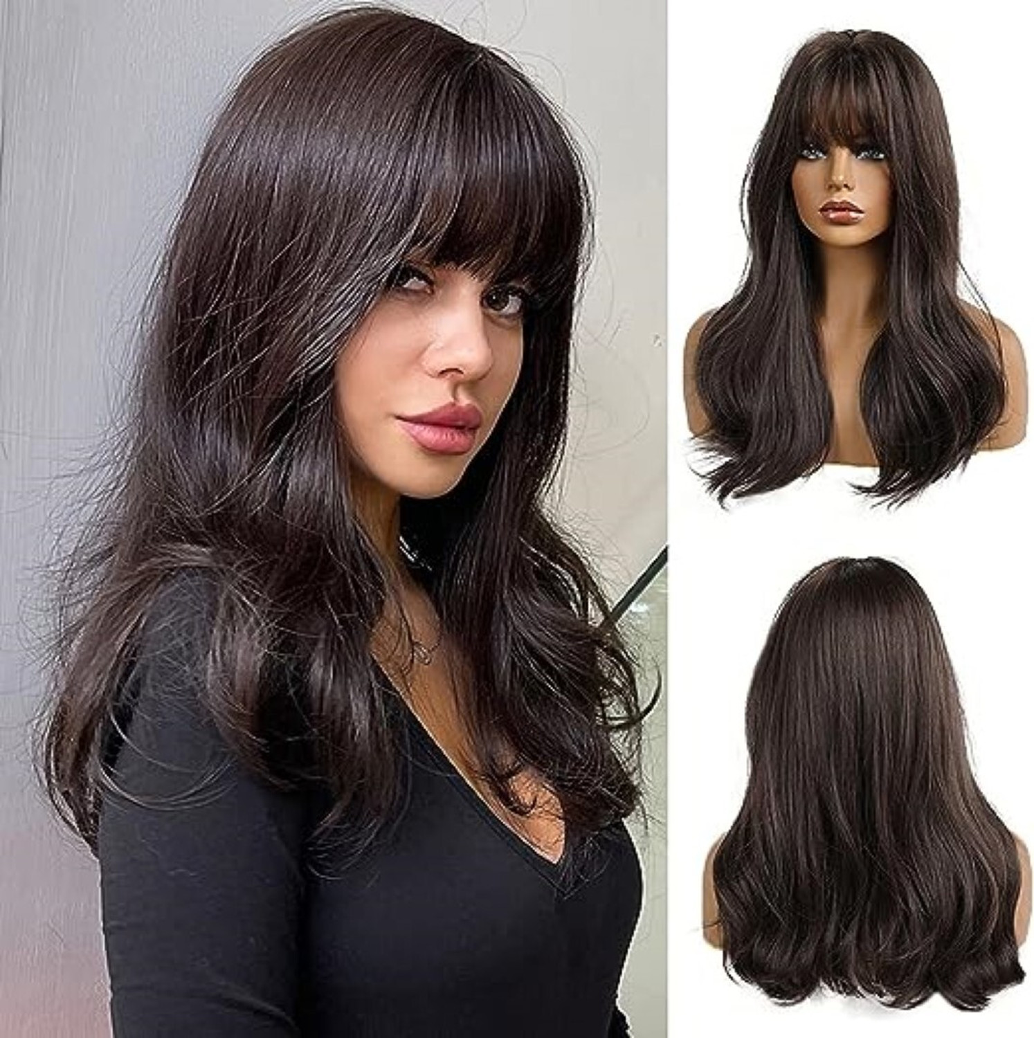 Image of VIVIAN Medium Hair Wig (Women)
