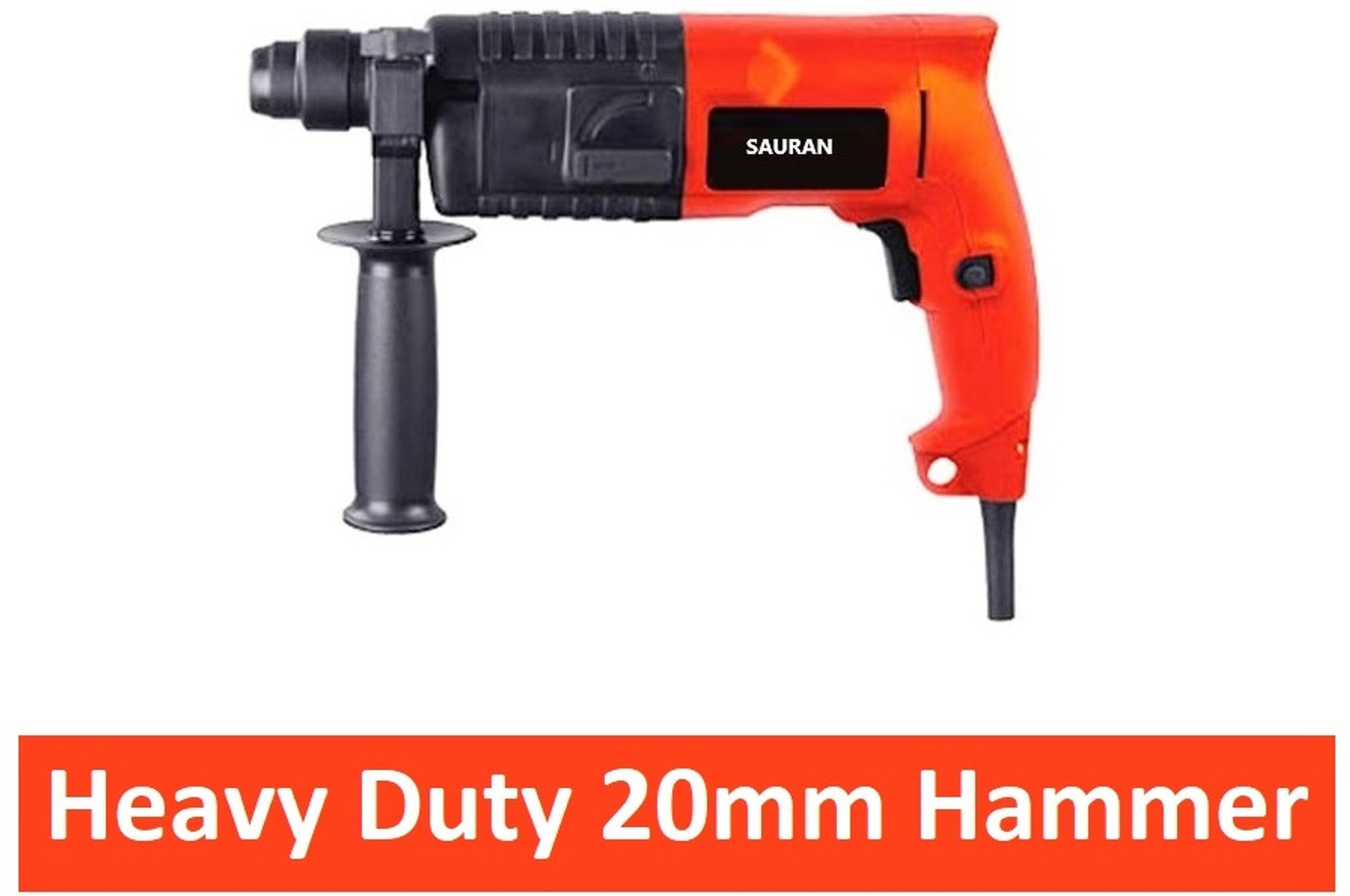 Sauran Heavy Duty 20mm Rotary Hammer Machine (HEM43) Rotary Hammer Drill