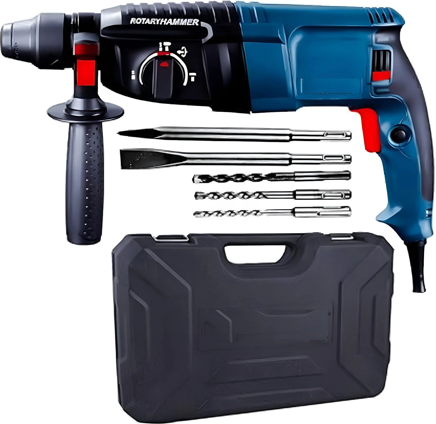 Image of RanPra 26 MM CUTFAST HAMMER /DEMOLITION DRILL MACHINE HEAVY DUTY 1250 W Rotary Hammer Drill (11 mm Chuck Size, 1250 W)