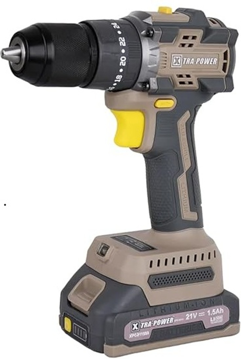 Xtra Power IMPACT DRILL 13 MM XPC-ID-01, Yellow Impact Driver