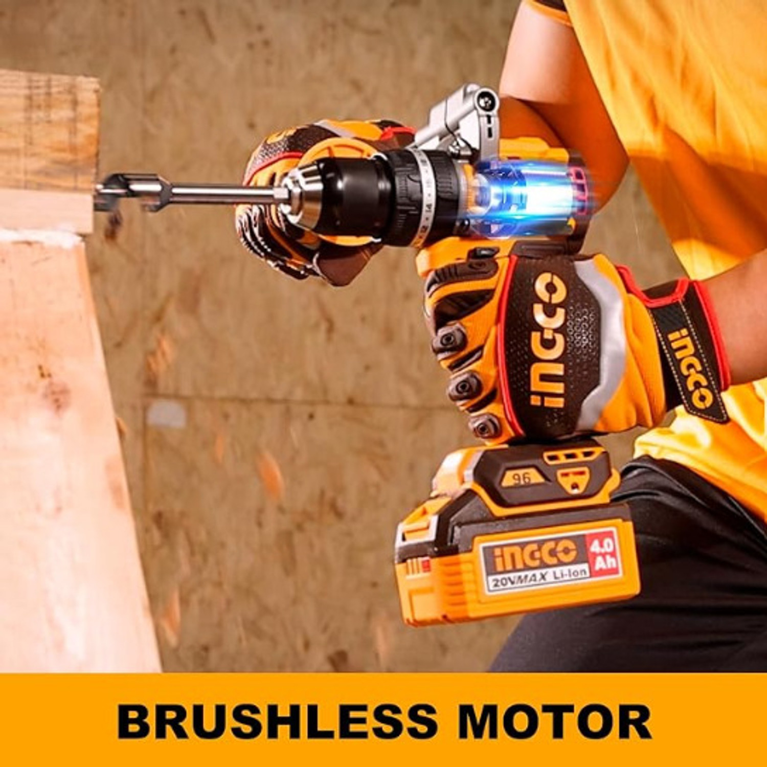 Image of INGCO CIDLI209686 96NM DRILL Impact Driver (13 mm Chuck Size, 800 W)