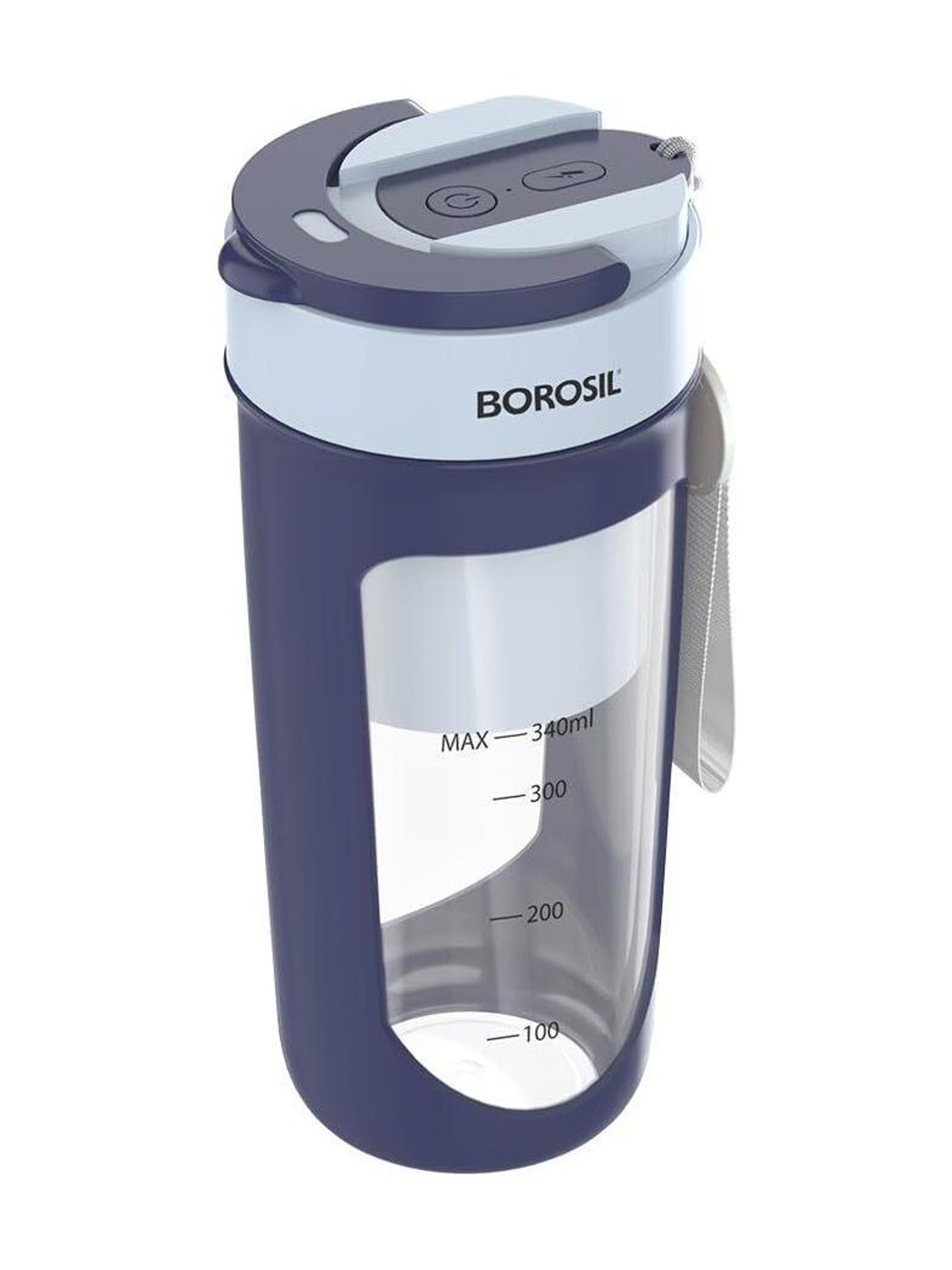 BOROSIL 50W Blue Hand Blender - Image 1