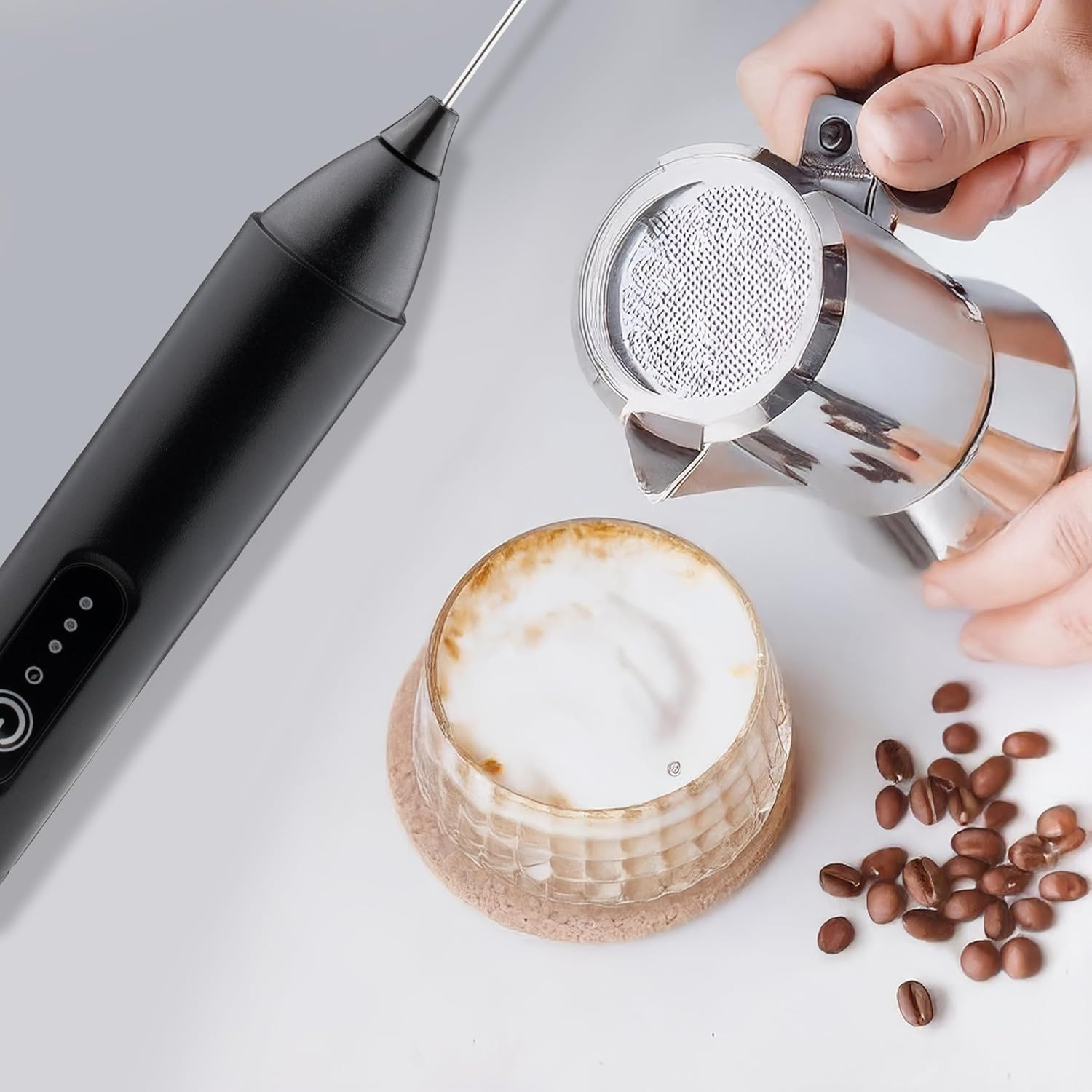 X - Glam 50 W Black Hand Blender