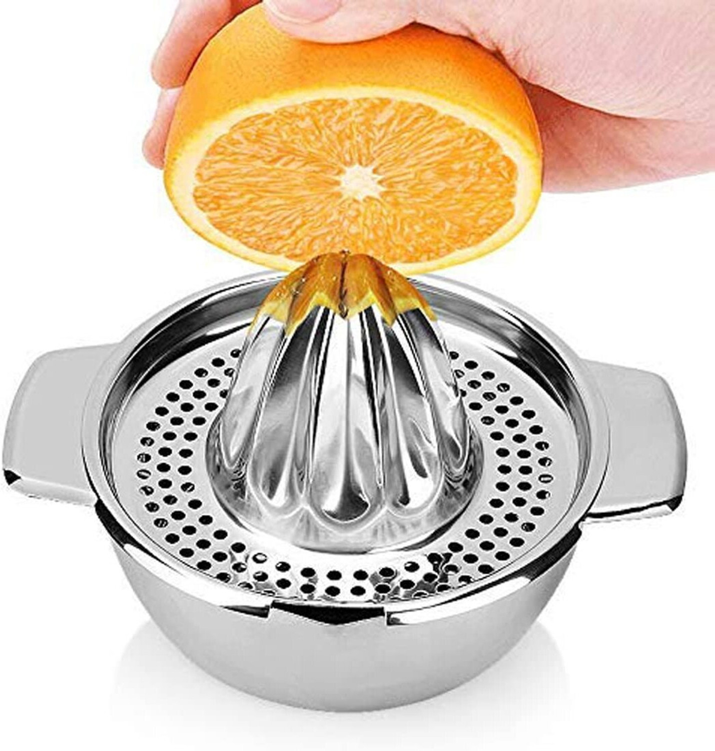 Image of Nutribullet Steel Portable USB Smoothie Blender 16 Blades, 3 Speed, Rechargeable Hand Juicer (White)