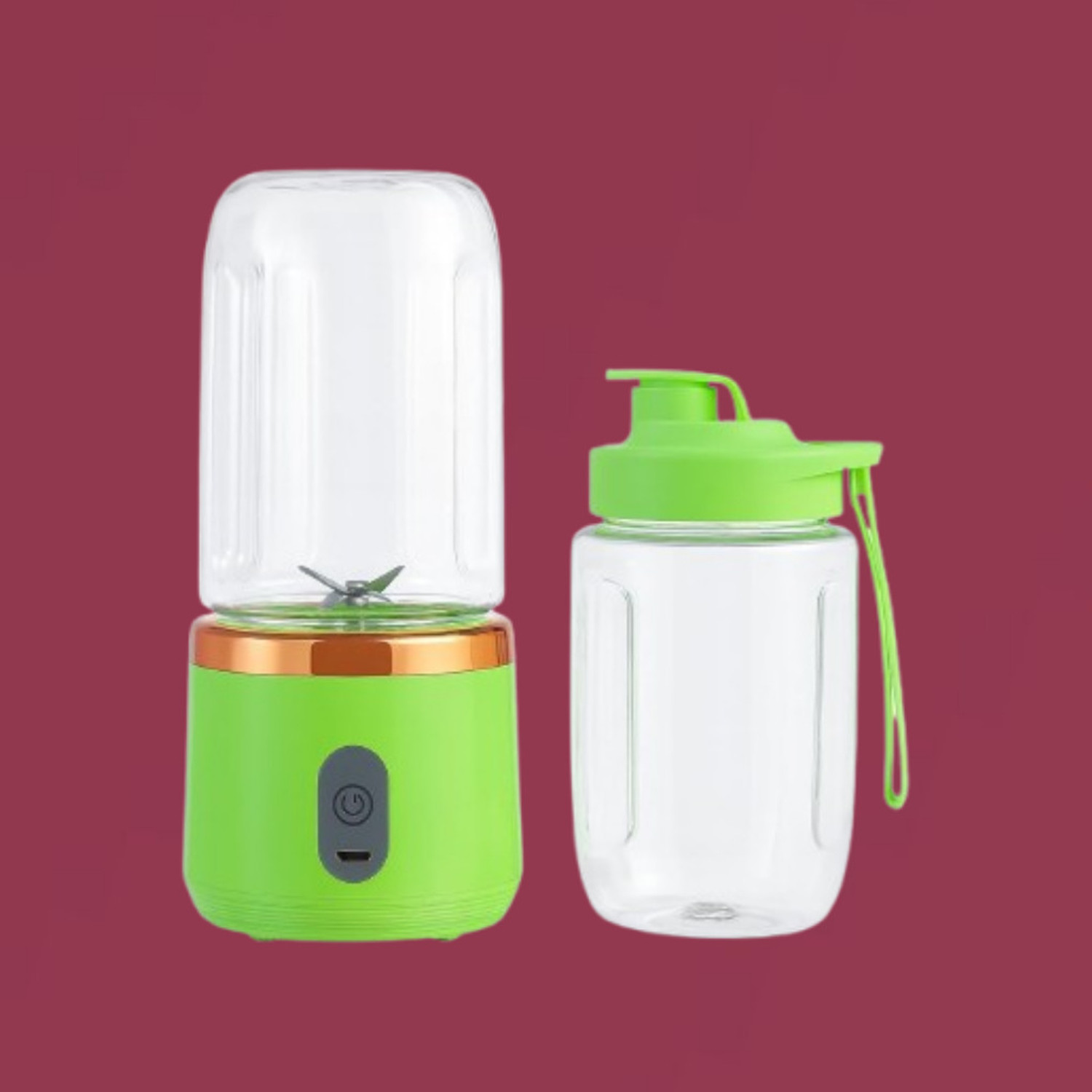 Image of MAXIVE No 25 W Juicer (Portable Smoothie Bottle Juice Maker | 1 Jar | Multicolor)