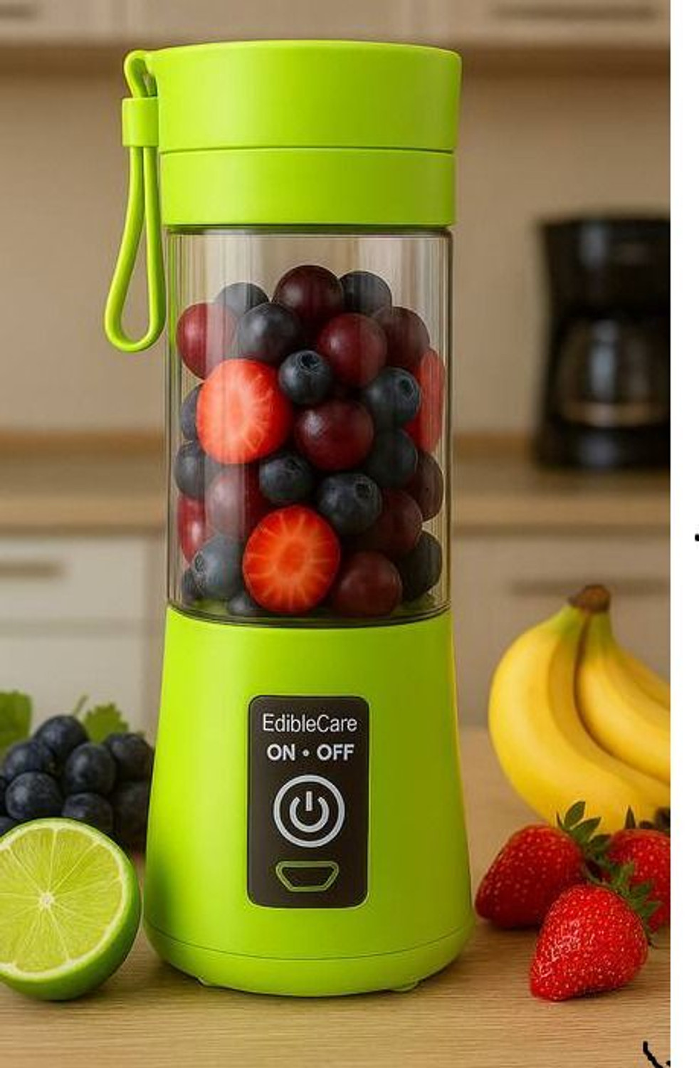 Image of kharashwfashion Plastic 6 Blade USB Hand Juicer (Multicolor)