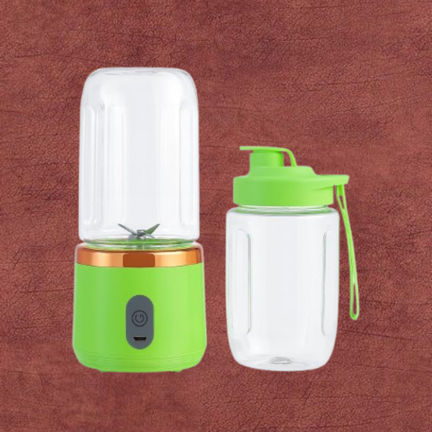 Image of MAXIVE No 25 W Juicer (Compact Fruit Bottle Smoothie Maker | 1 Jar | Multicolor)