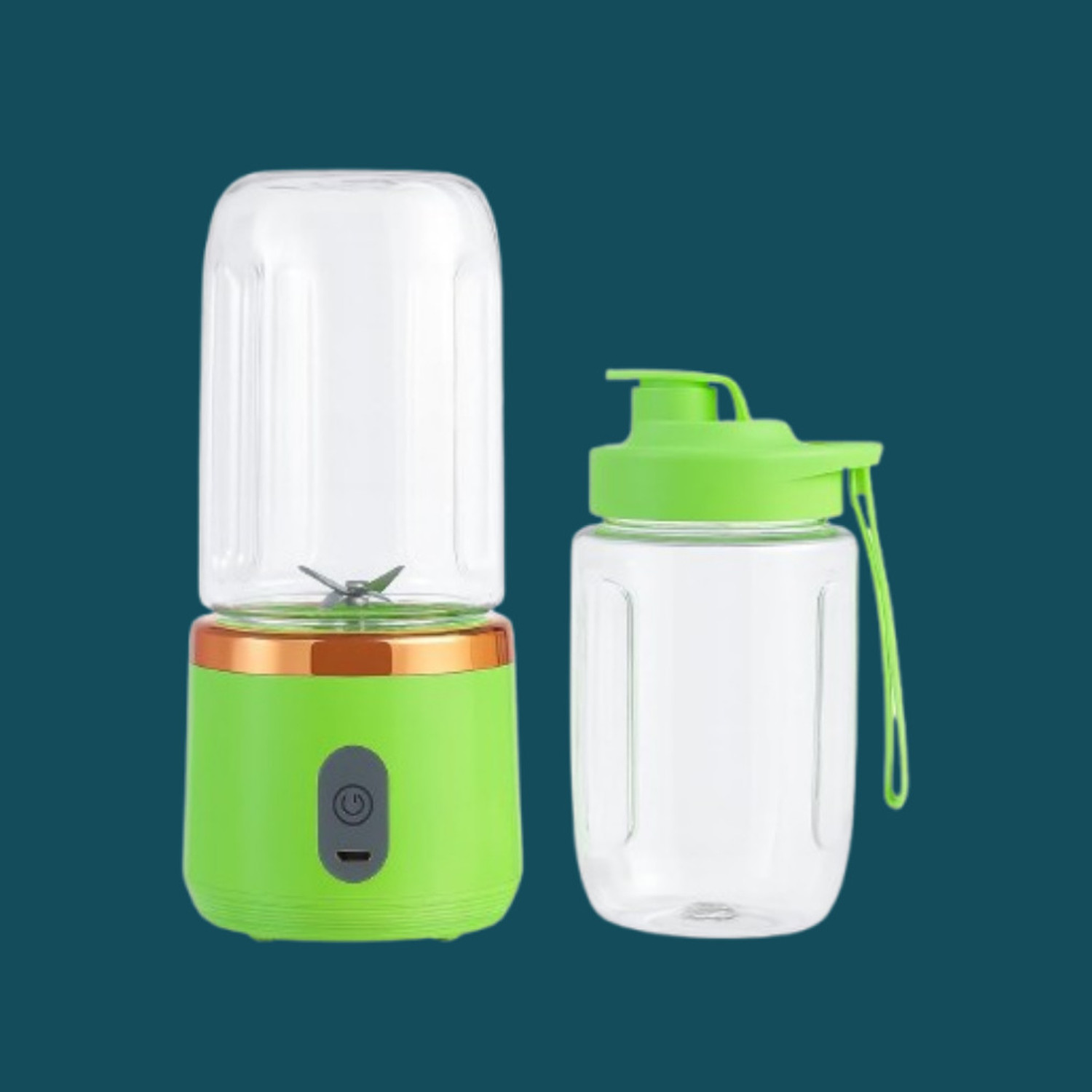 Image of MAXIVE No 25 W Juicer (Compact Fruit Bottle Smoothie Maker | 1 Jar | Multicolor)