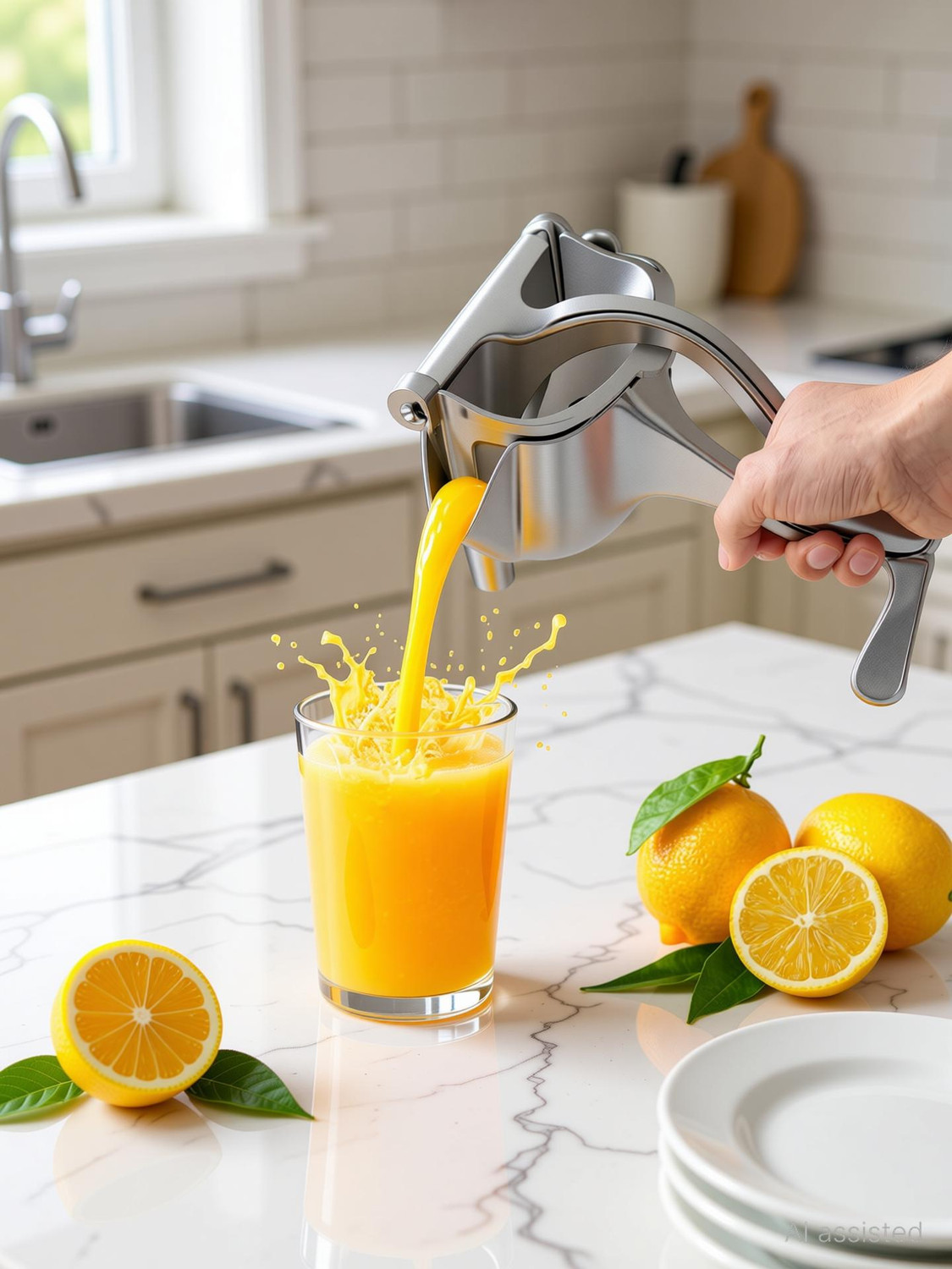 Image of Hemovia Plastic Portable Electric USB Juicer Bottle Blender Hand Juicer | 400ML Multi Colour Hand Juicer (Blue)