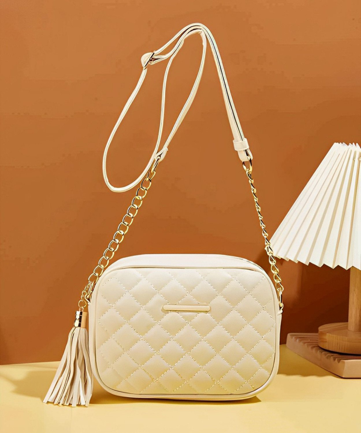 Image of Cleto Women Beige Shoulder Bag