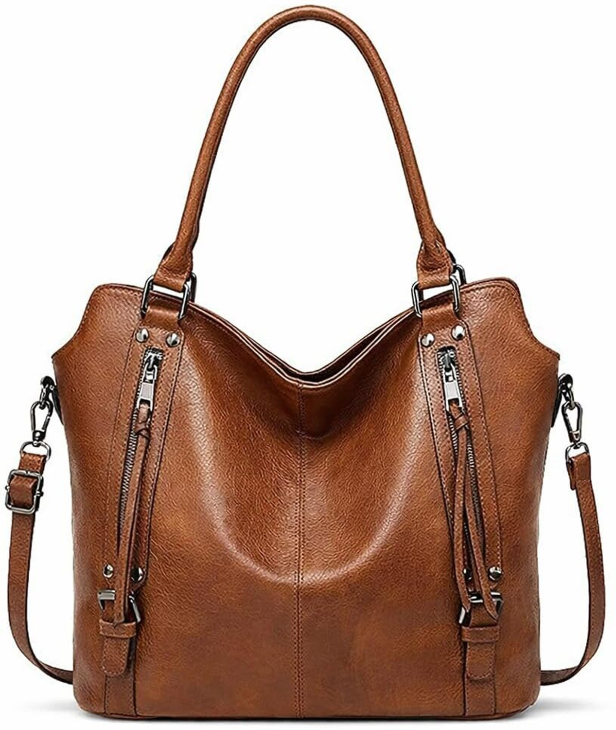 Image of Beauty Queen Women Brown Handbag