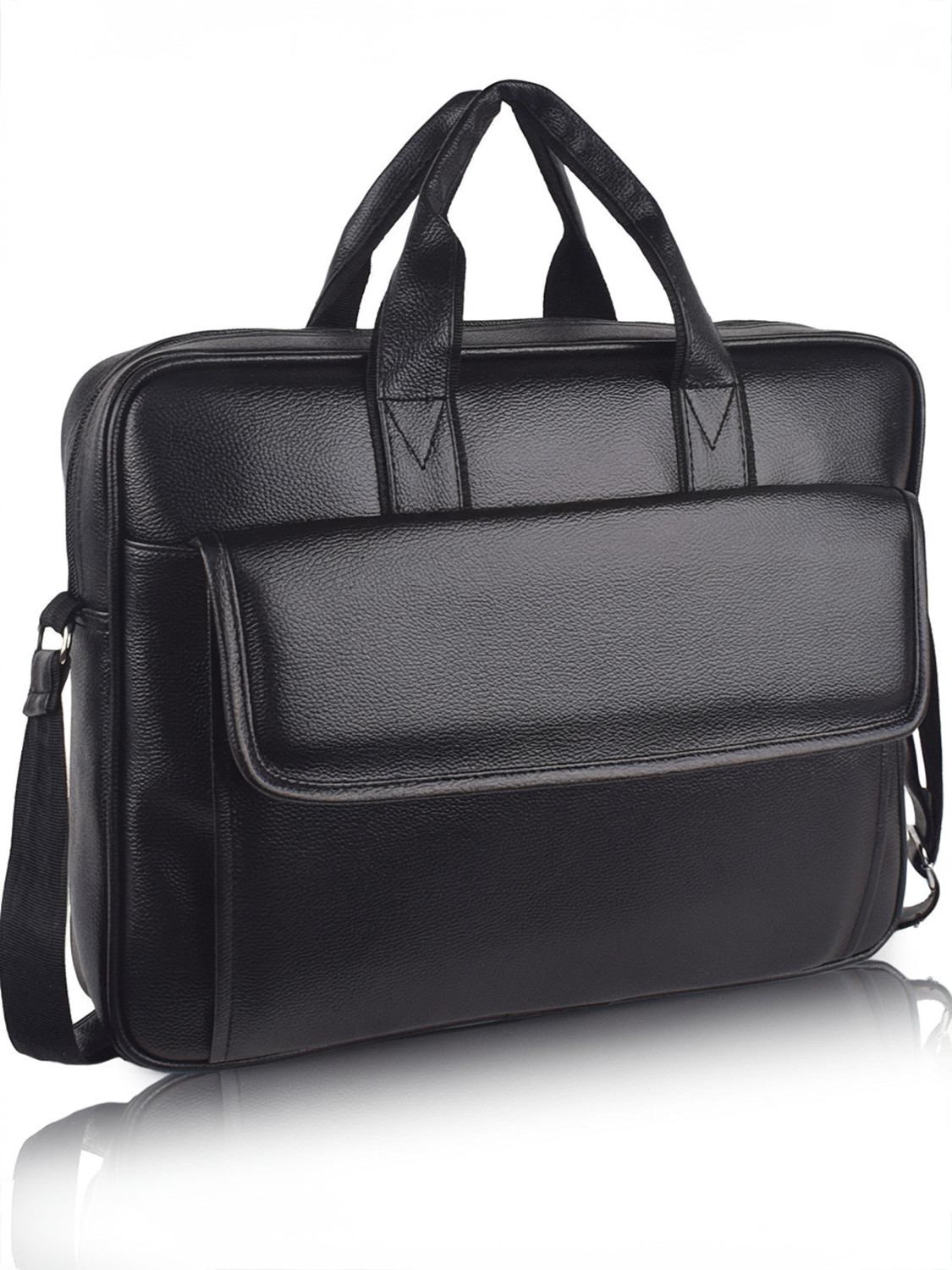 Image of Parsley Men Black Messenger Bag (Pack of: 2)