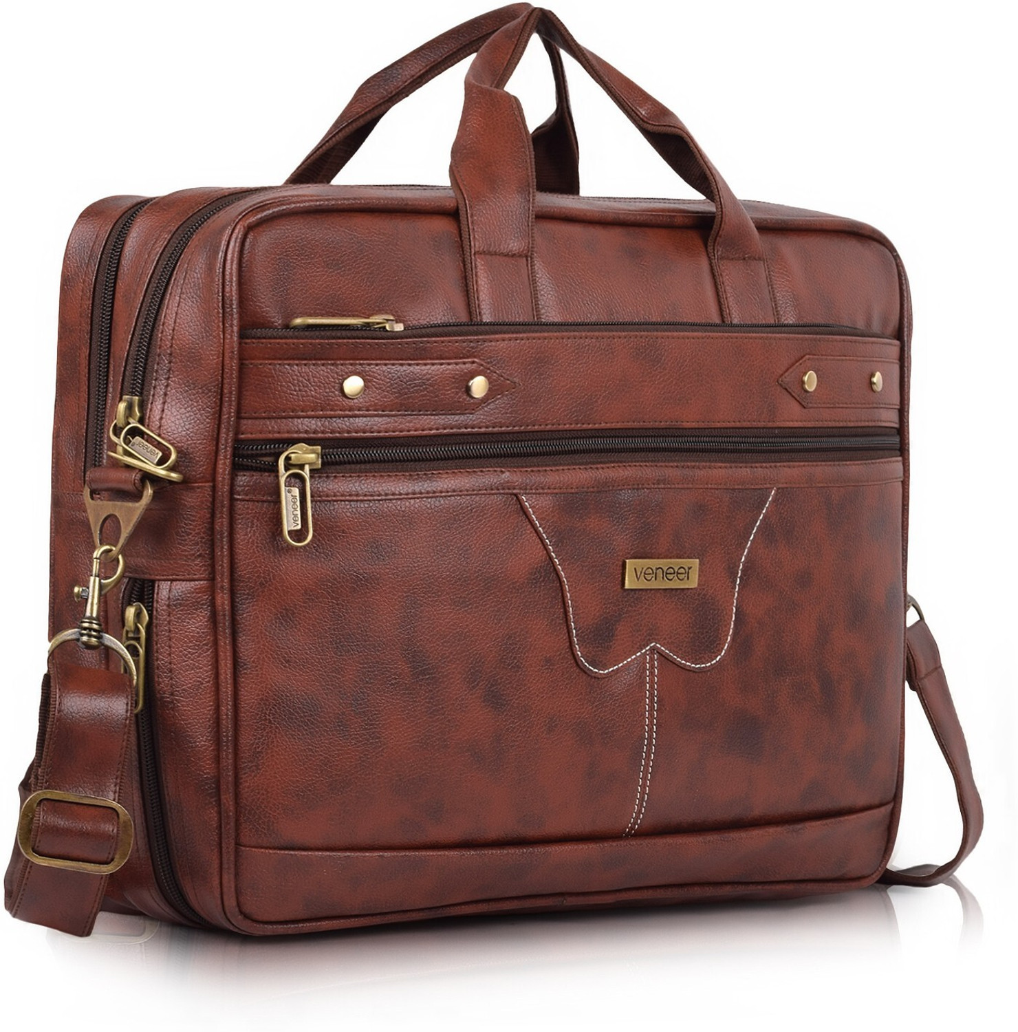 Image of Parsley Men Tan Messenger Bag (Pack of: 2)