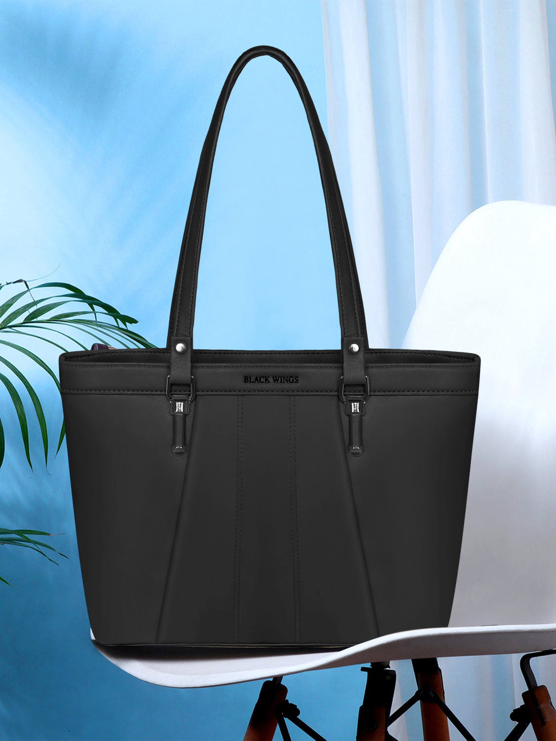 Image of WomanMart Women Black Handbag