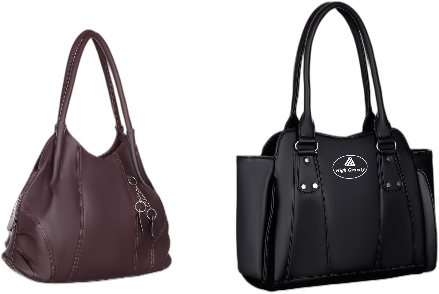 Image of High Gravity Women Brown, Brown Handbag (Pack of: 2)