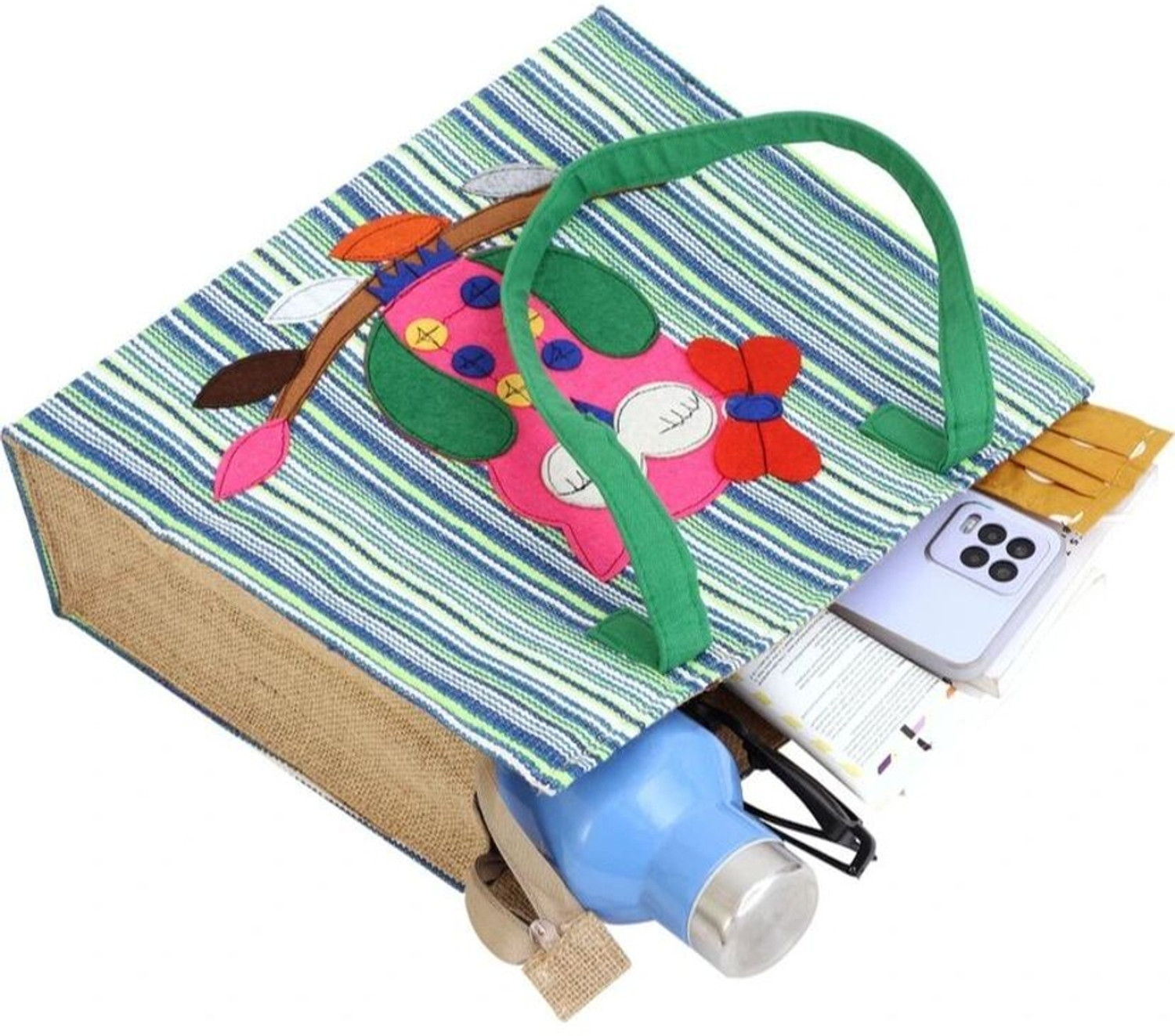 Image of Byra Girls Green Shoulder Bag