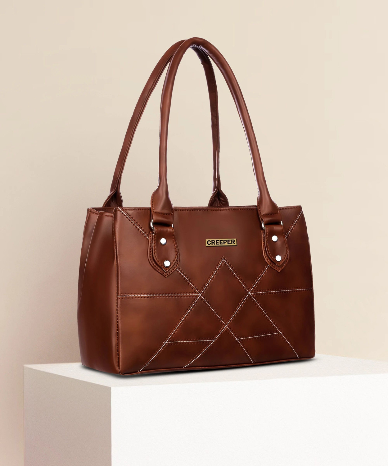 Image of Creeper Fashion Women Maroon Handbag