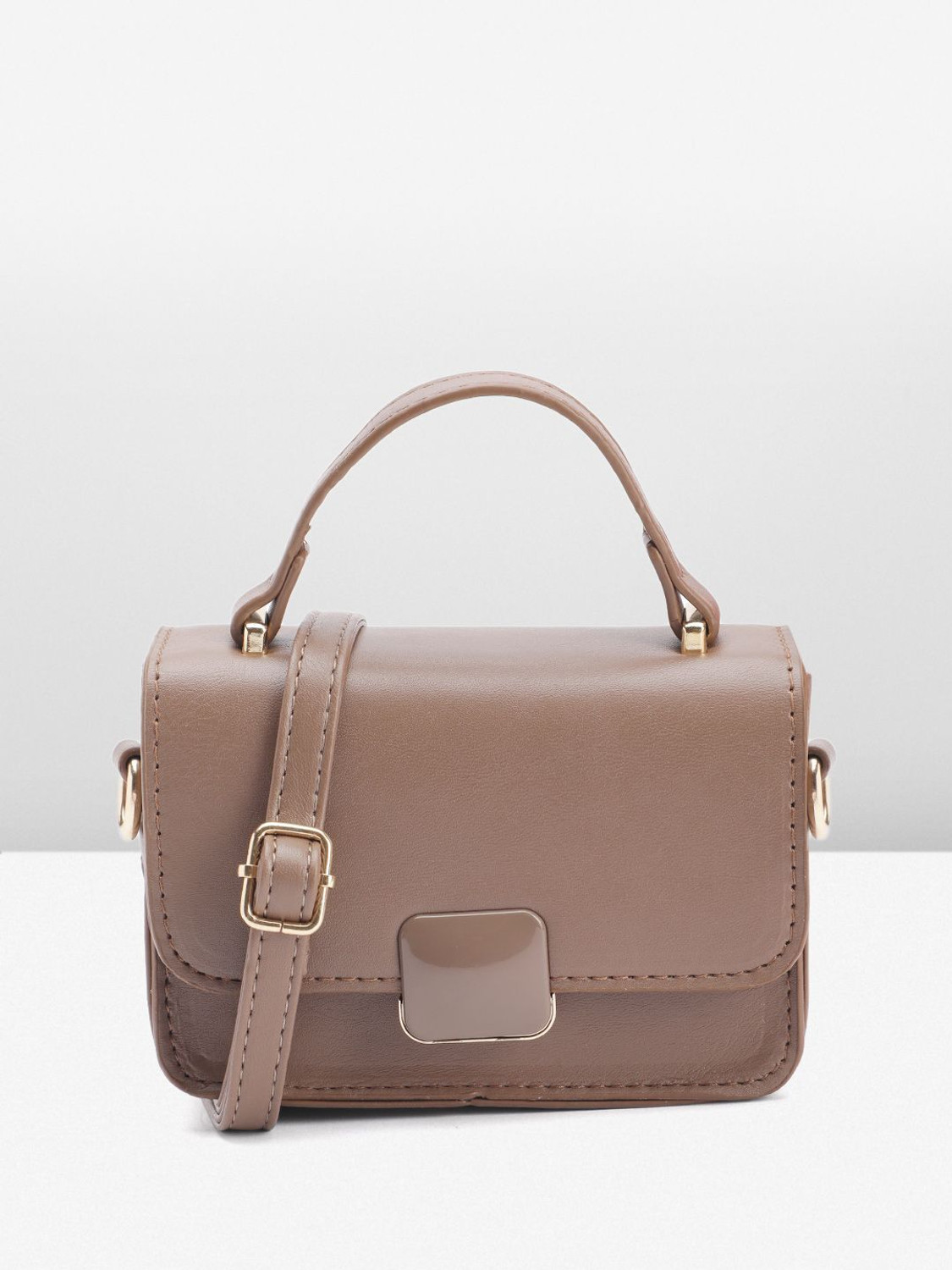 Image of French Connection Brown Women Satchel SatchelBrown