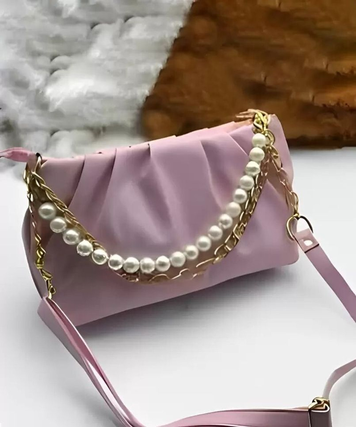 Image of Cleto Women Beige Shoulder Bag