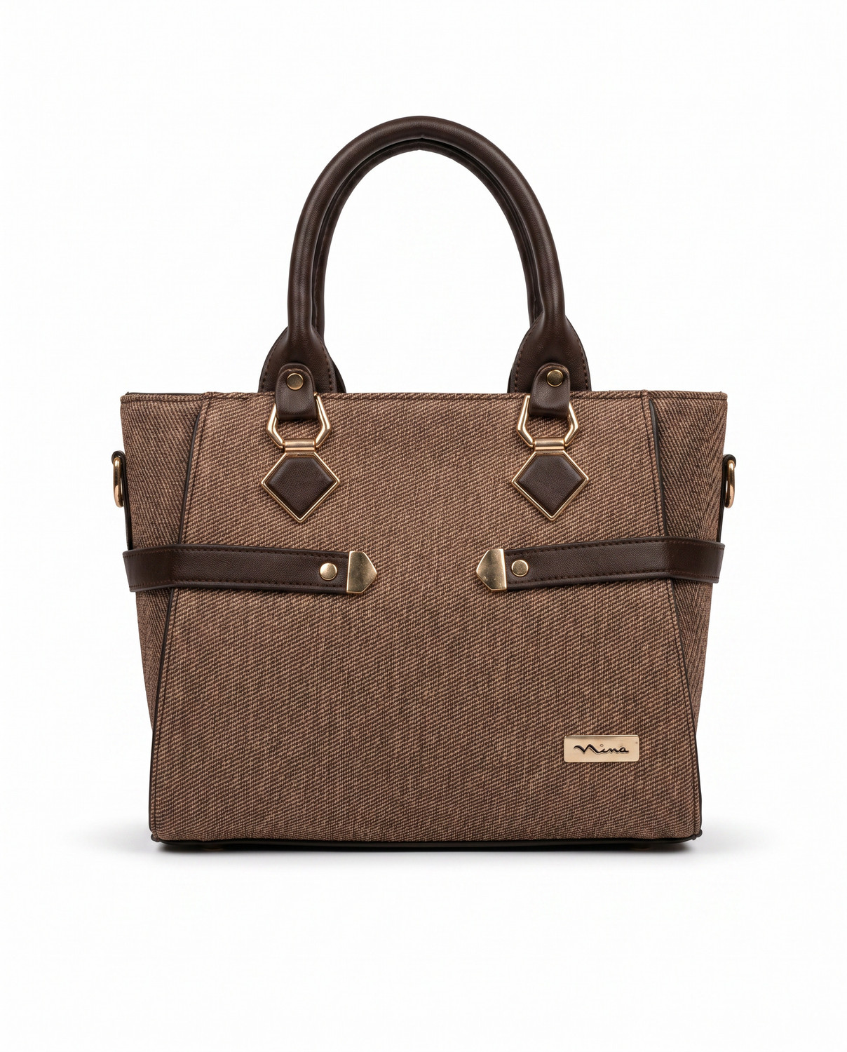 Image of High Gravity Women Brown, Brown Handbag (Pack of: 2)