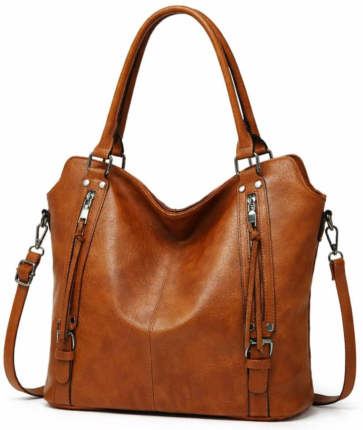 Image of Beauty Queen Women Brown Handbag