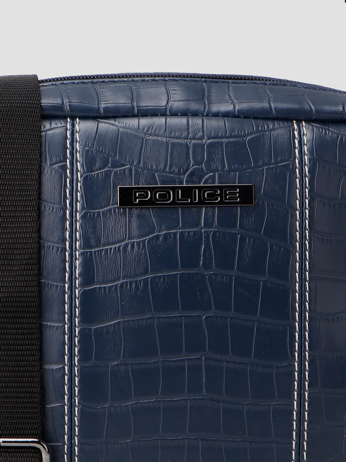 Image of Police Men Blue Hand-held Bag