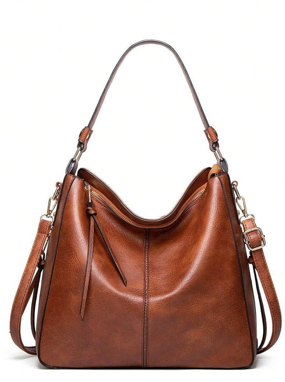 Image of Beauty Queen Women Brown Handbag