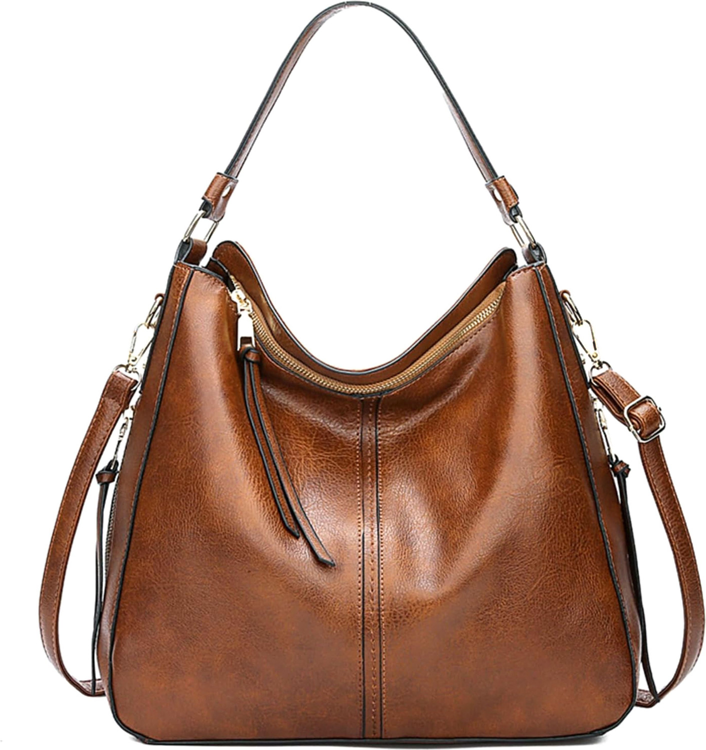 Image of Beauty Queen Women Brown Handbag