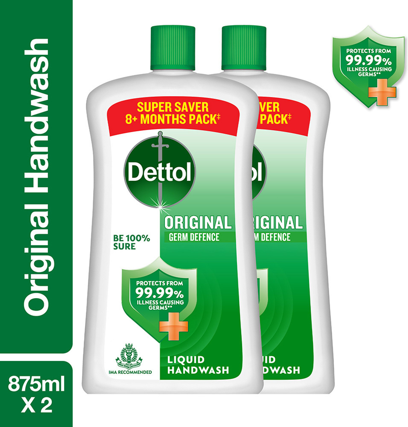 Dettol Original Liquid 10X Germ Protection Combo - Image 1