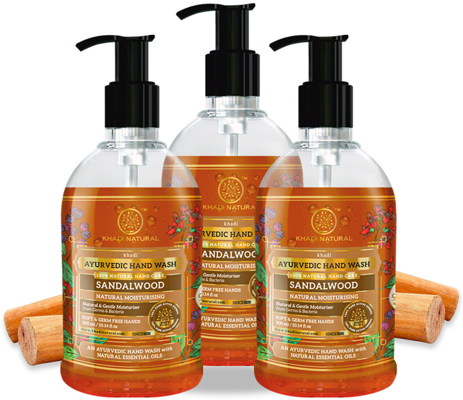 Image of Calintro Rose & Orange Herbal Purifying Handwash Deep Cleansing, Aromatic Freshness Hand Wash Can (2 x 5 L)