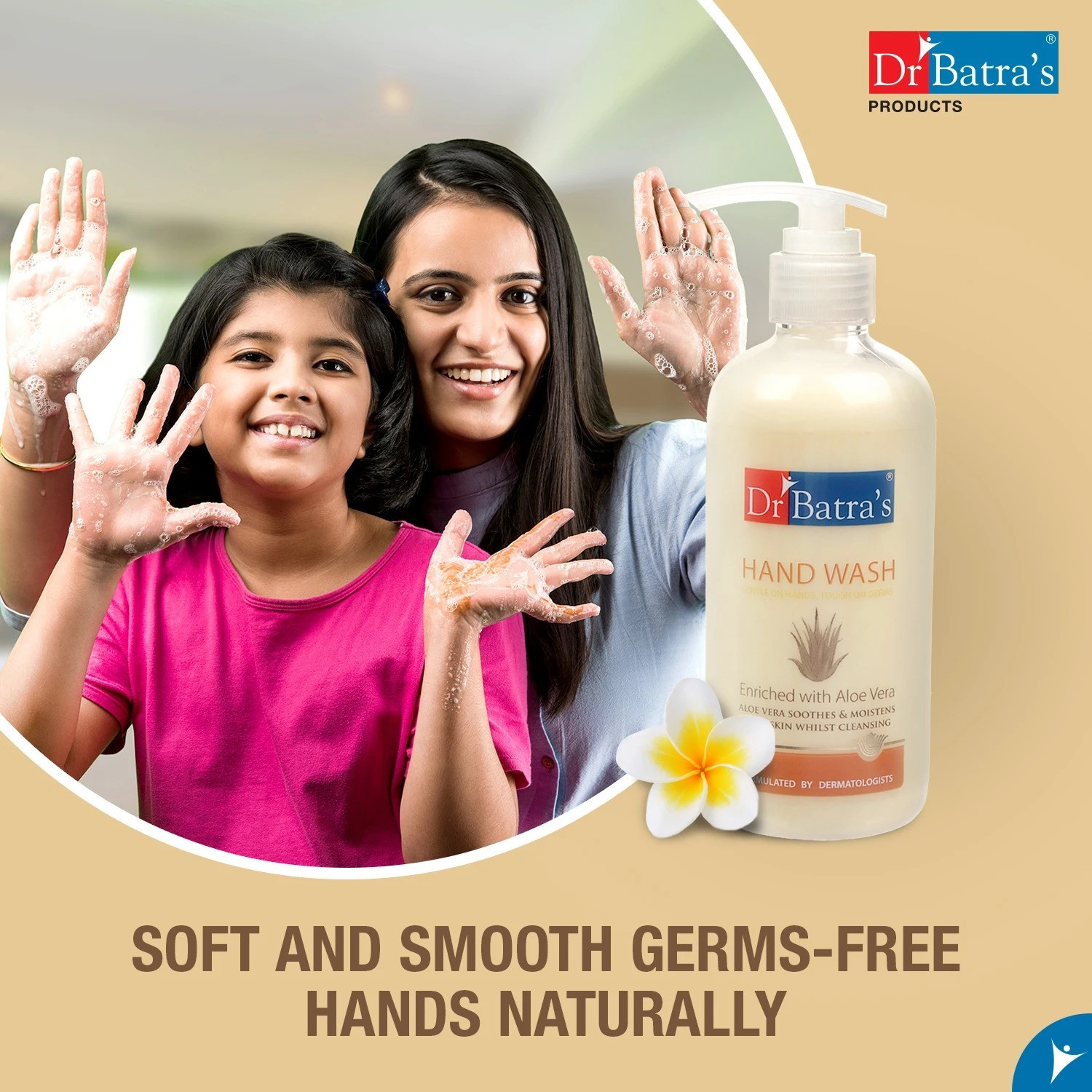 Image of Dr Batra's Handwash Hand Wash Pump Dispenser (6 x 0.3 L)