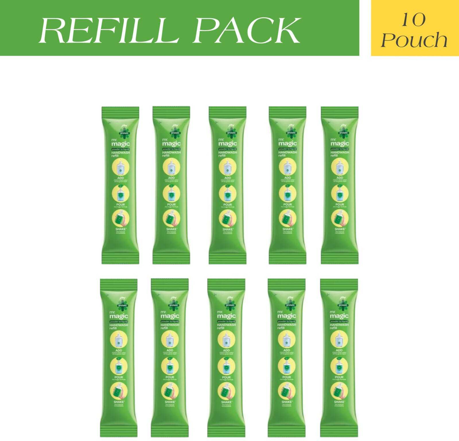 Image of Godrej Protekt Masterchef's Hand Wash Refill Hand Wash Pouch (0.18 L)