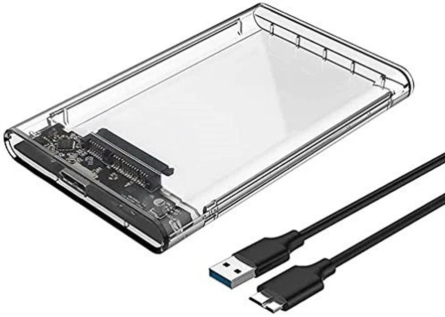 Image of ADATA ED600 2.5 inch Shock Resistant HARD DRIVE Enclosure (For ADATA, Black)