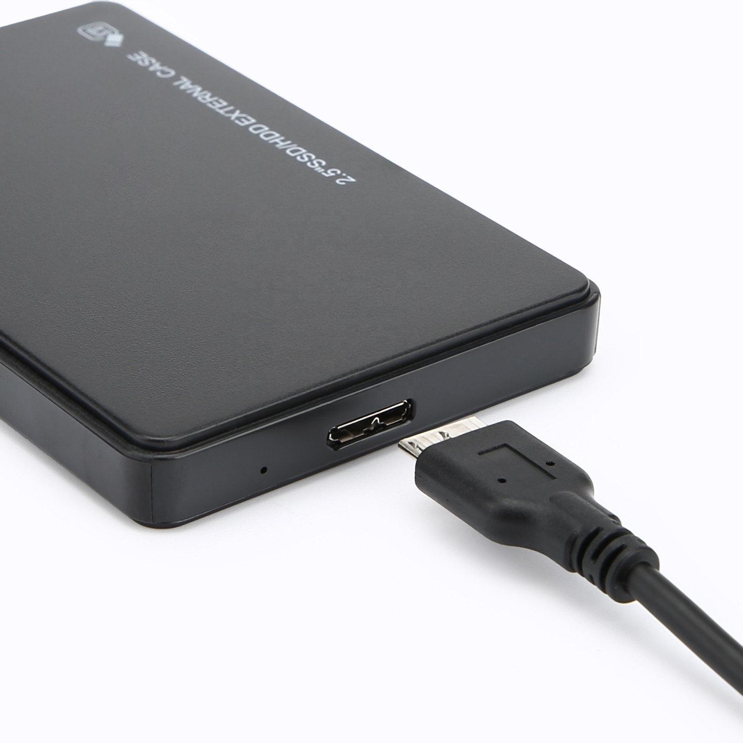 Image of Carecase 2.5 inch SATA USB 3.0 Hard Drive / SSD drive Enclosure External Case 2.5 inch Internal hard drive enclosure (For Mobile, Laptop, Pc, PS4 /xbox, Black)