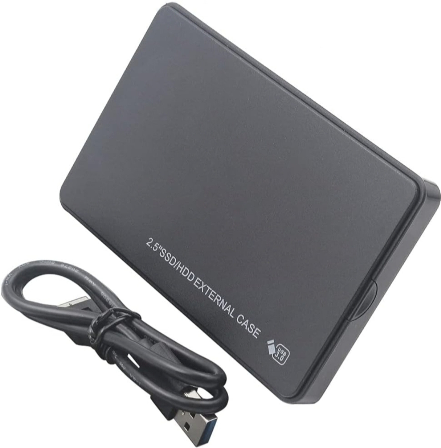 Image of Carecase 2.5 inch SATA USB 3.0 Hard Drive / SSD drive Enclosure External Case 2.5 inch Internal hard drive enclosure (For Mobile, Laptop, Pc, PS4 /xbox, Black)