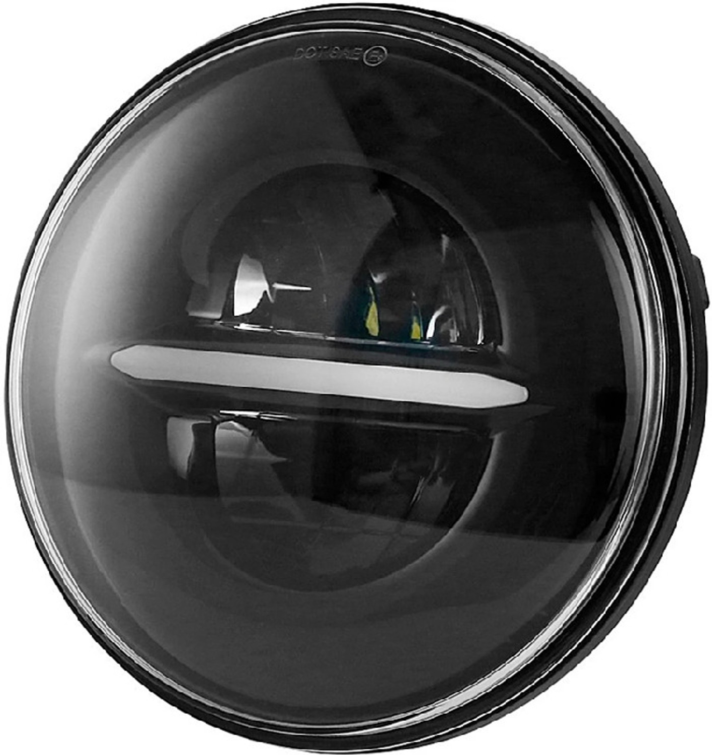Image of RIGHTURN LED Headlight for Royal Enfield Bullet 350, Bullet Trials 350, Bullet Trials 500, Thar, Jeep