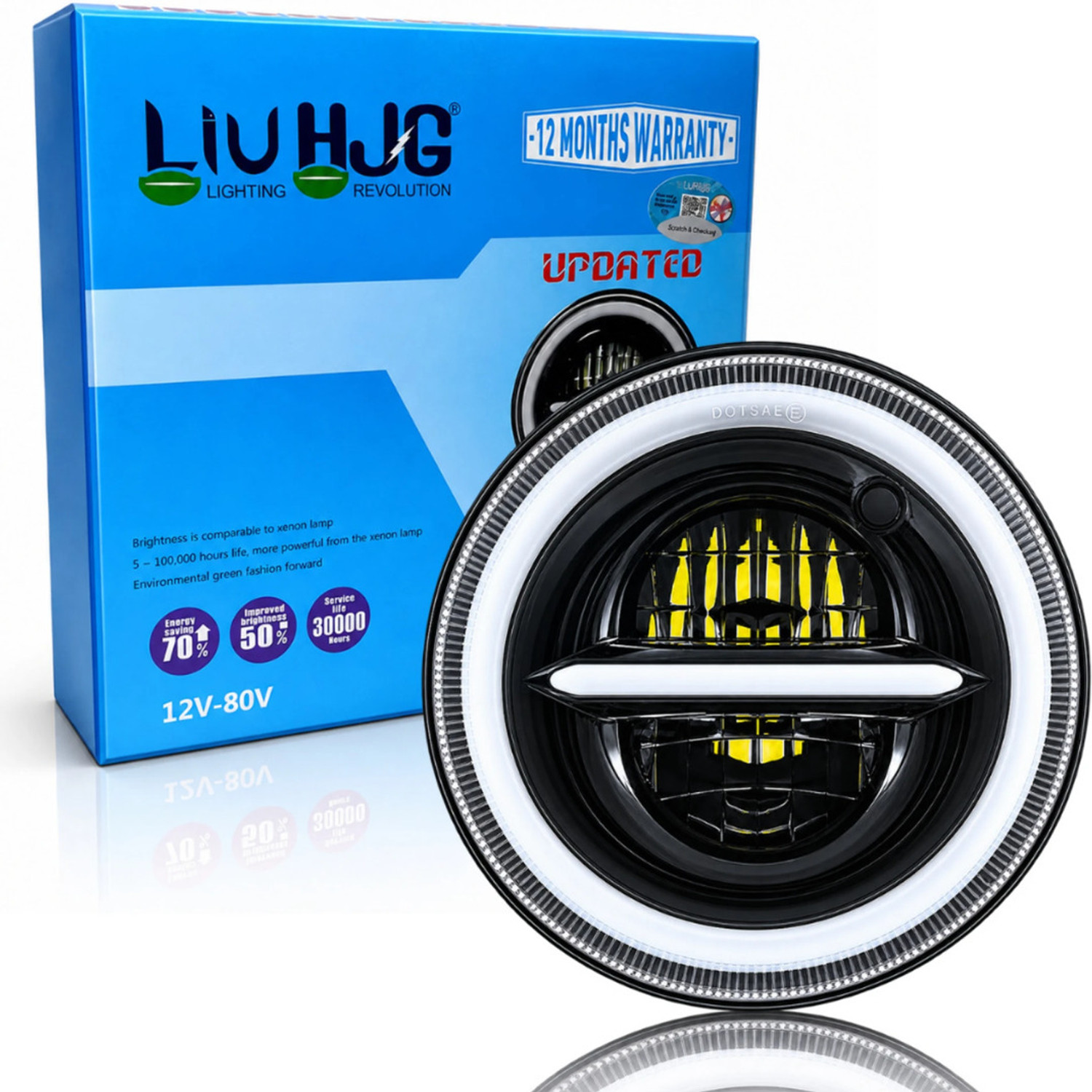 LIU HJG LED Headlight for Car & Bike - Image 6