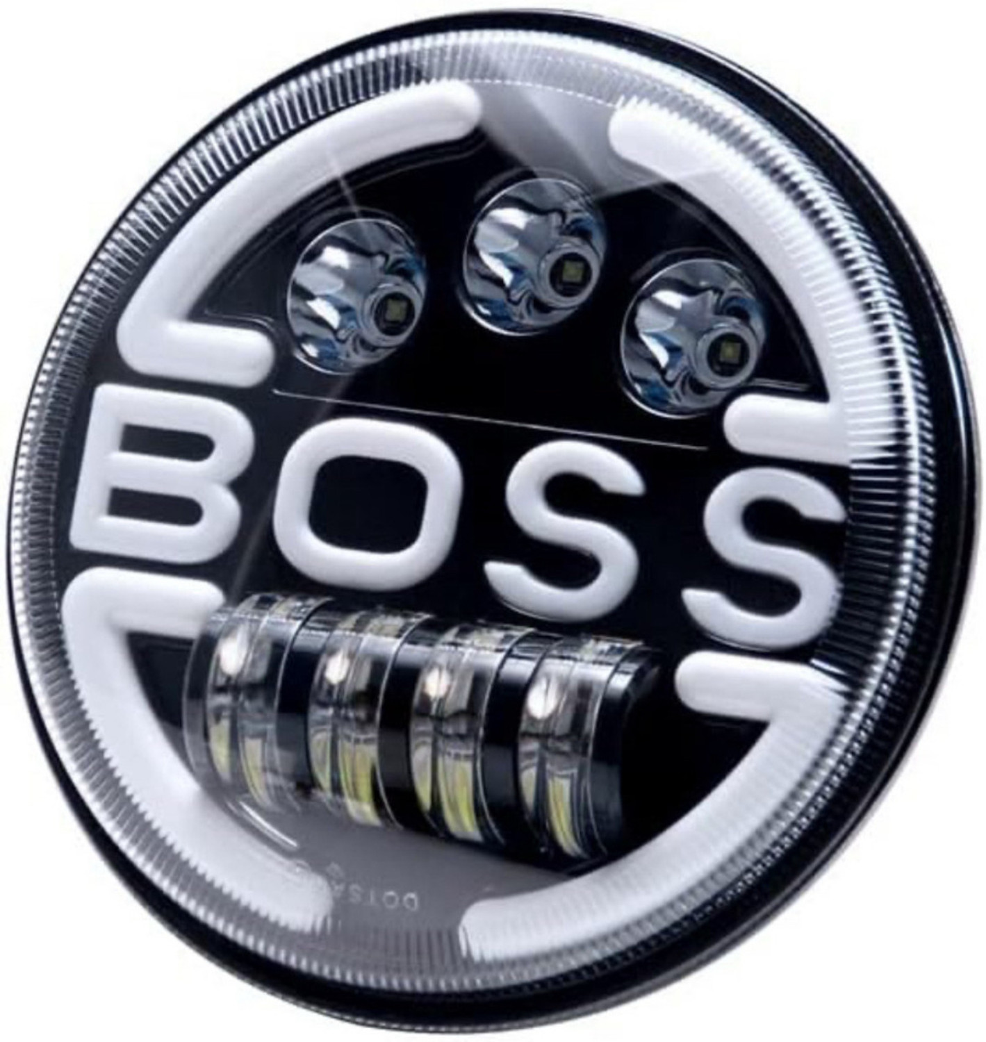 Image of Ruhani Auto LED Headlight for Royal Enfield Bullet 350, Bullet Trials 350, Bullet Trials 500, Thar, Jeep