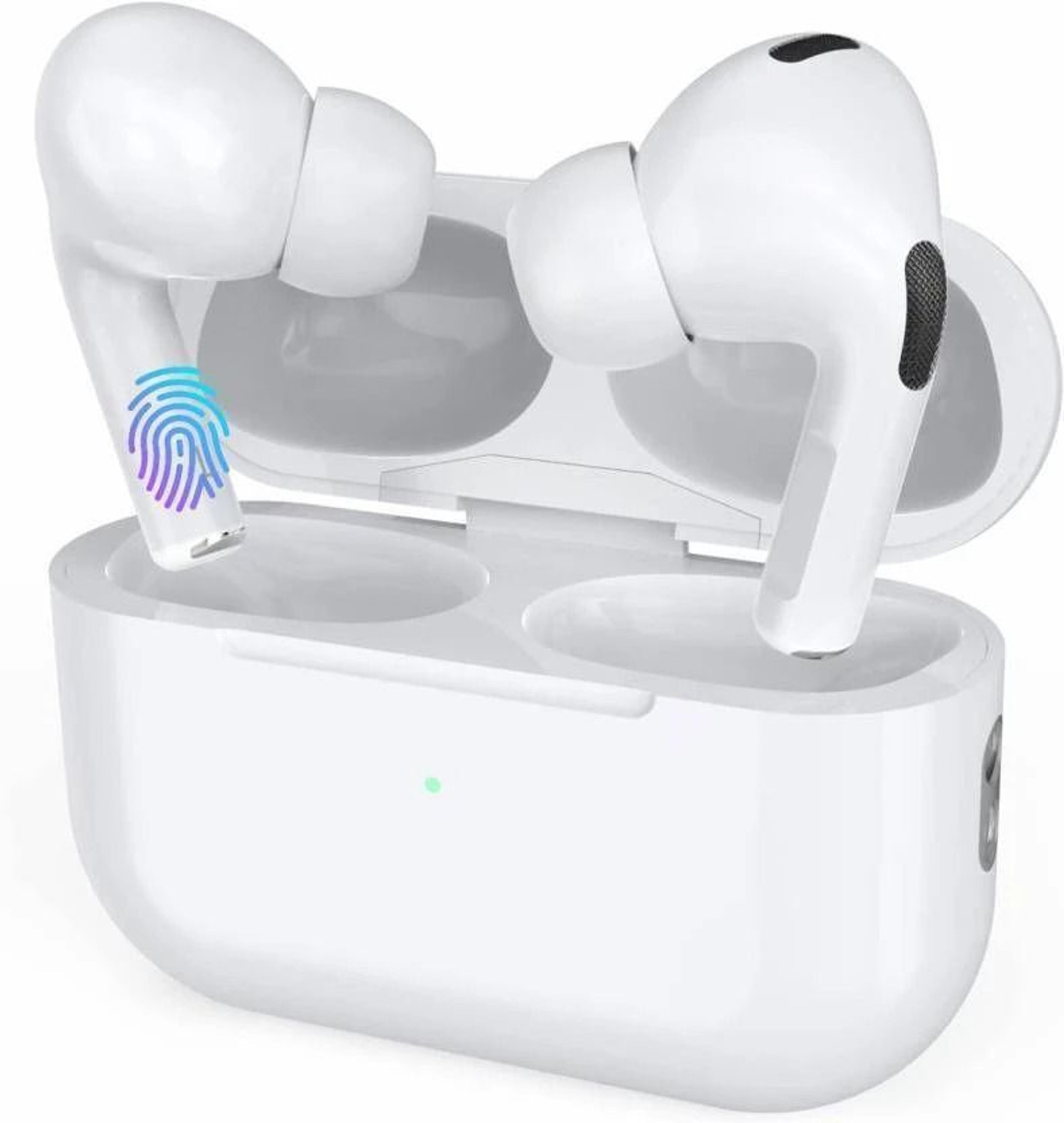 Image of SIGNATIZE in Ear Earbuds with 35H Playtime,Low Latency Bass Drivers, Type-C Fast Charging Bluetooth Headset (Transparent, In the Ear)