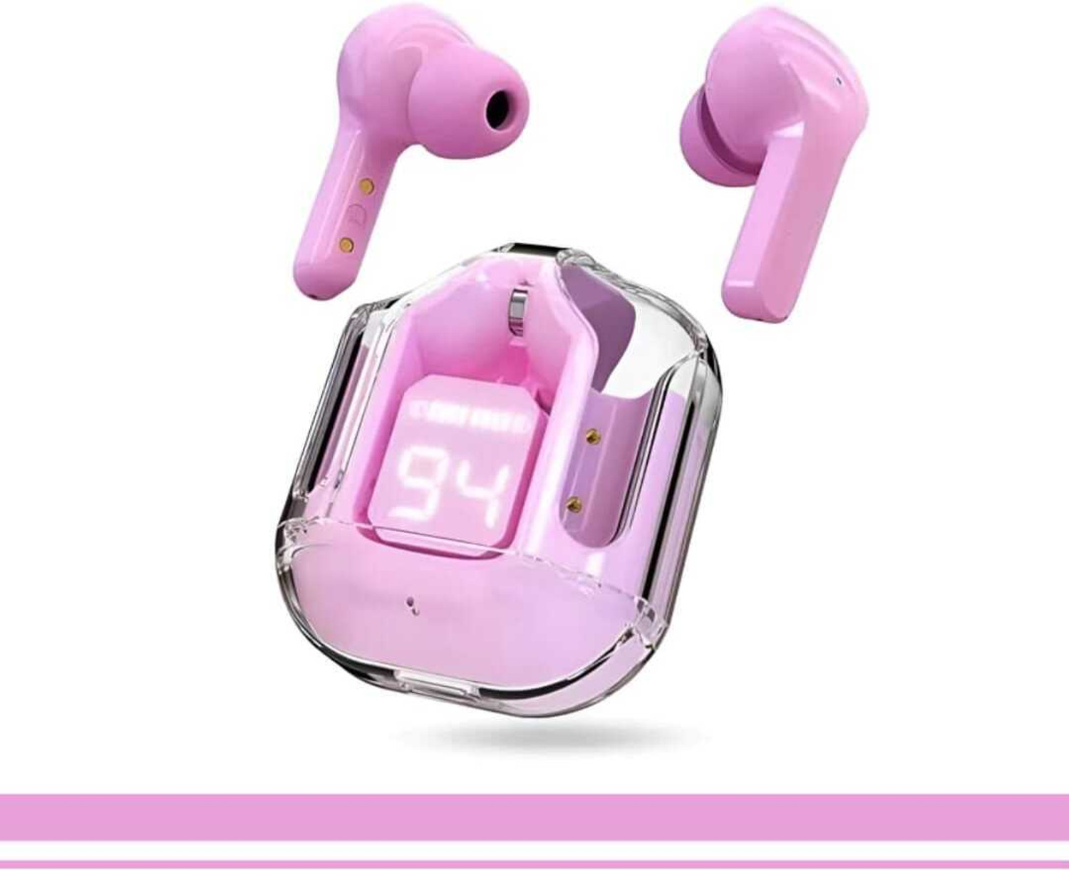 Image of Lynacz Original Compatible for One+ Buds 3 Pro Truly Wireless Bluetooth Earbuds Bluetooth Headset (Black, True Wireless)