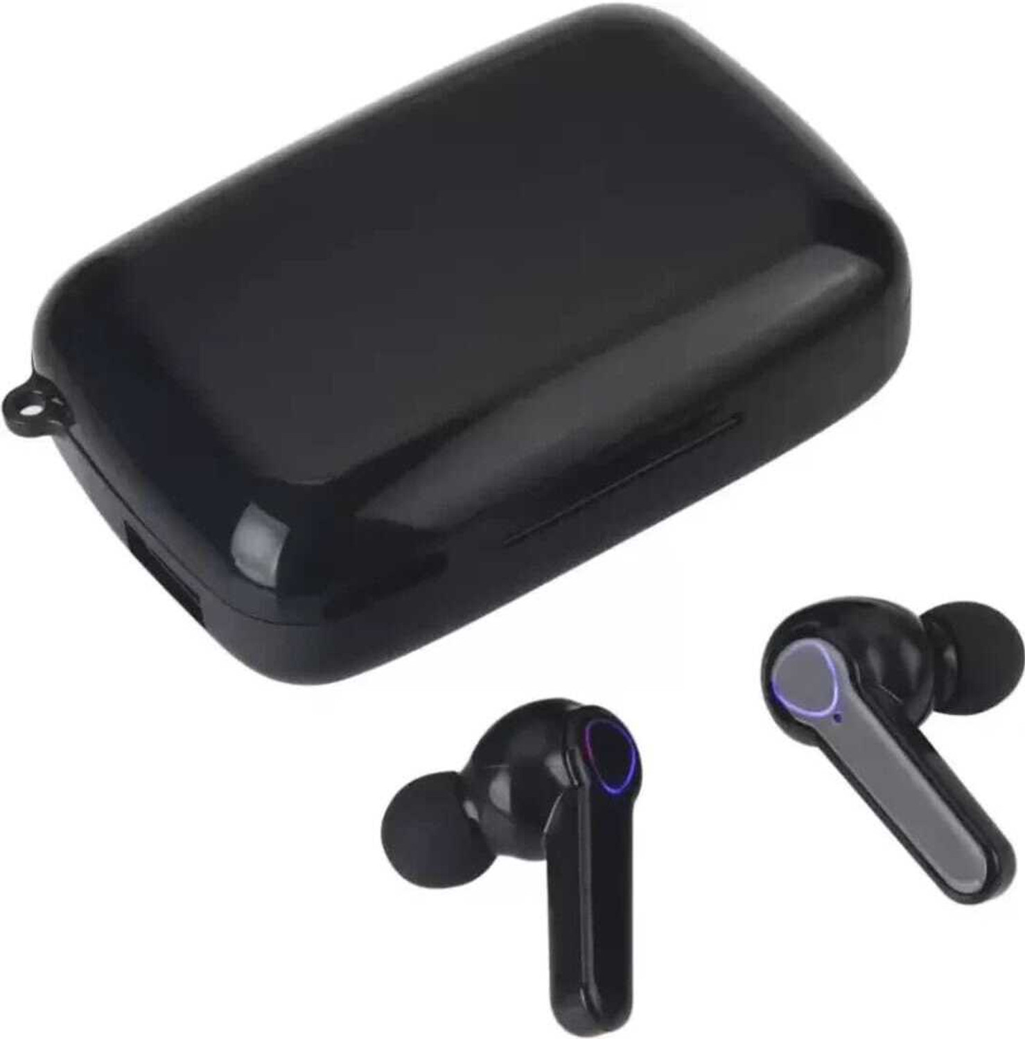 Image of SIGNATIZE in Ear Earbuds with 35H Playtime,Low Latency Bass Drivers, Type-C Fast Charging Bluetooth Headset (Transparent, In the Ear)