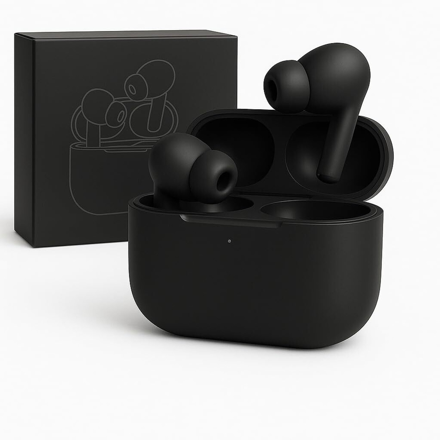 Image of deagon display earbuds Bluetooth Headset (White, True Wireless)