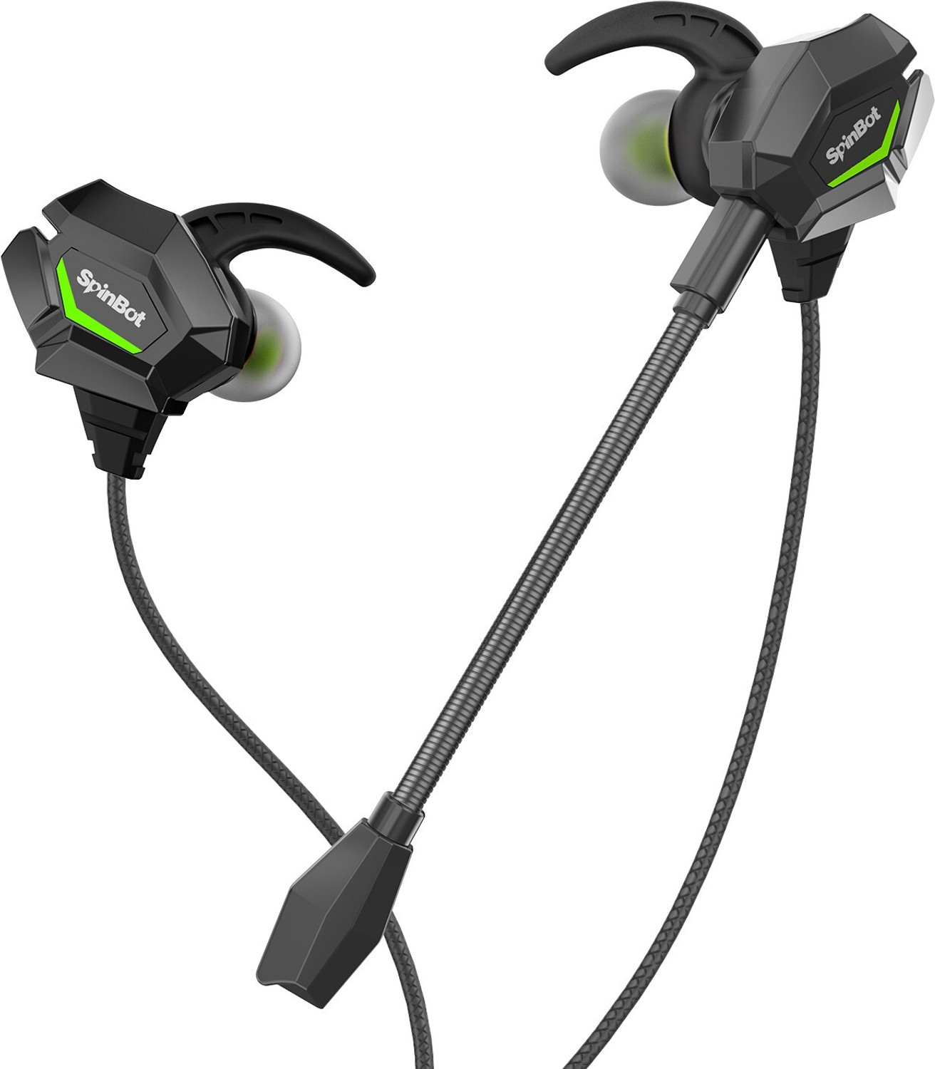 SpinBot BattleBudz W20 Wired Gaming Earphones - Image 6