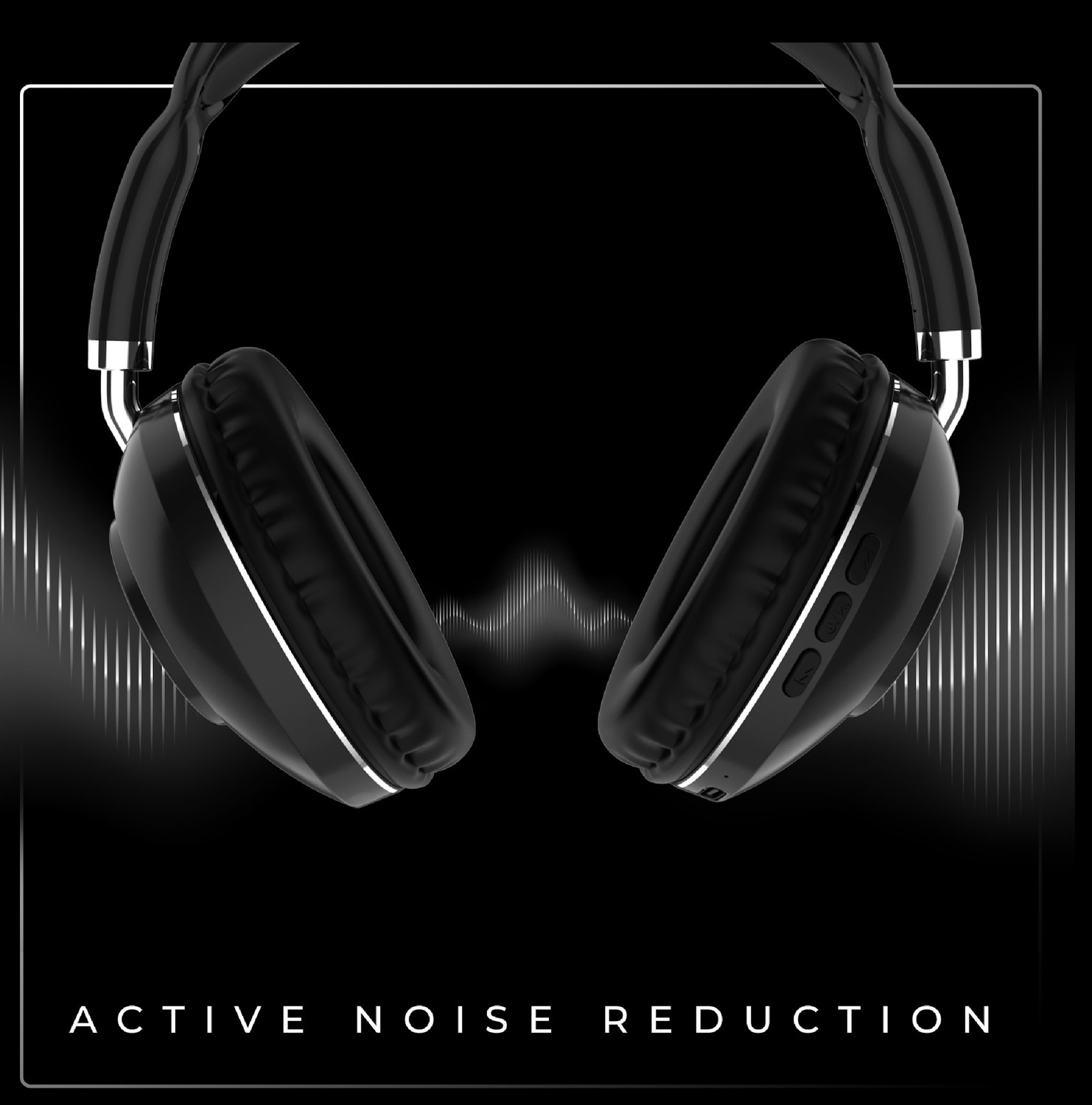 Image of RD Accessories Bass Headphone - CI750 Headphone Bluetooth Headset (Black, On the Ear)