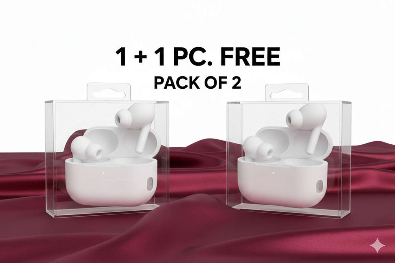 Image of WINGS Phantom 700 Buds Wireless Earbuds With 30 hrs Battery Backup,13mm Drivers Bluetooth Headset (Red, Black, In the Ear)