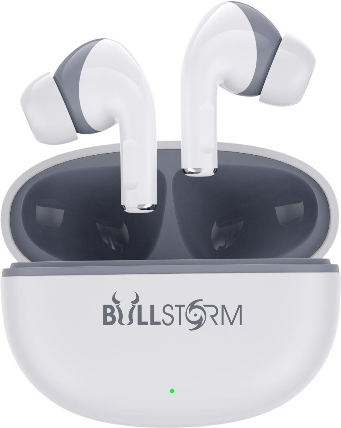 Image of BULLSTORM Soniqx 469 Earbuds with 10mm Driver BT 5.3 | 24Hrs Playtime Type-C Powerful Bass Bluetooth Headset (Blue, True Wireless)