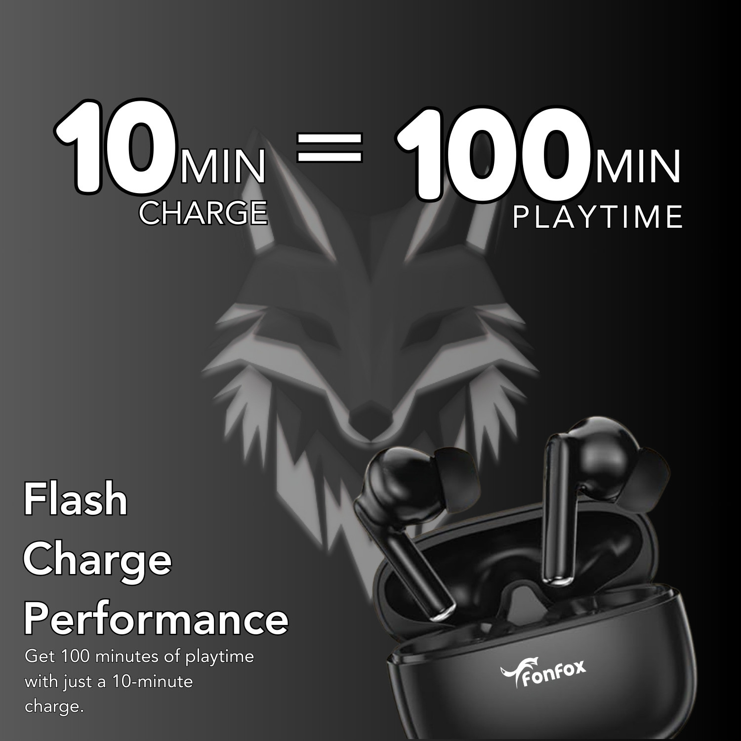 Image of FAZYR Airfgone 1 Bluetooth Headset (Black, True Wireless)